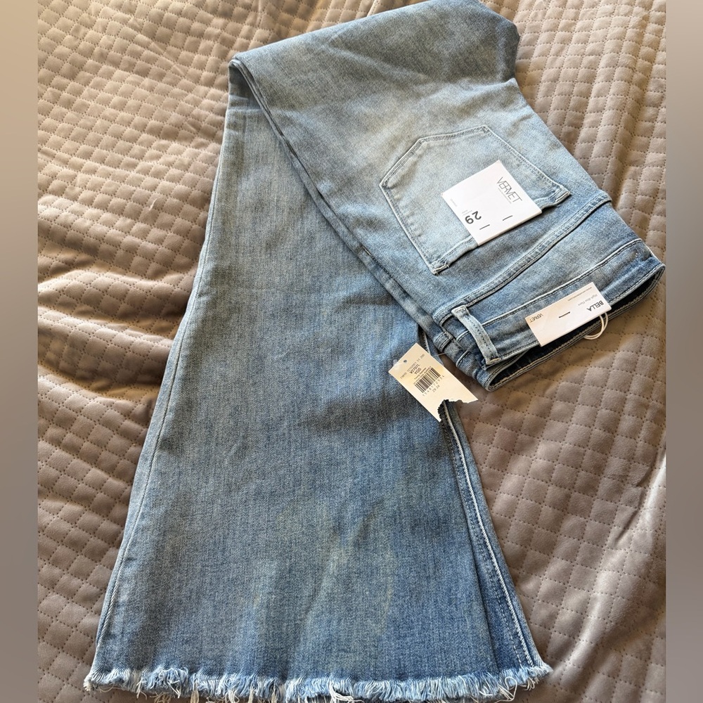 Light Blue Flare Jeans